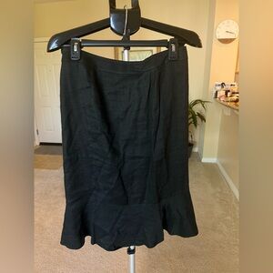 Elegant Black Midi Skirt for Women